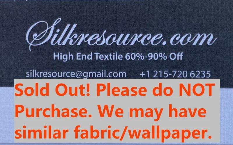 business card Silkresource Sold out By Yd Vervain Longevity Cut Velvet Nile Blue Deep Teal MSRP USD 328/Y