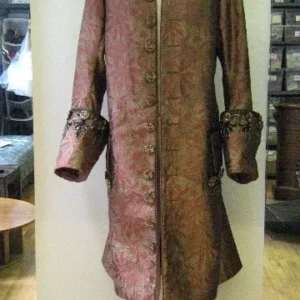 Amazing Grace 3 by yard 100% Silk Jacquard Palm Japanese Maple Leaf Foliage Magic "redwood" Red Gold Brown