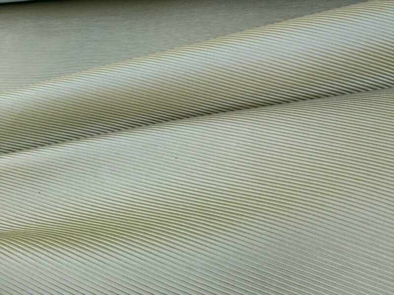 PXL_20231018_210311872 Designer Silk Wide Ribbed Aqua Green Stunning Super Heavy 2.2lbs/yard! MSRP USD 389