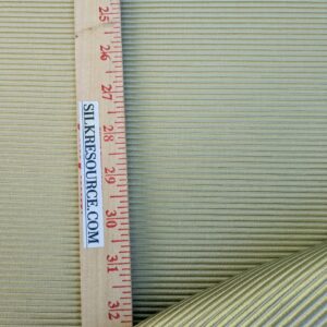 PXL_20231018_210354894 Designer Silk Wide Ribbed Aqua Green Stunning Super Heavy 2.2lbs/yard! MSRP USD 389