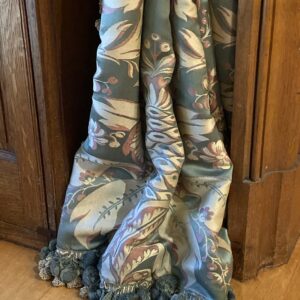 IMG_1066 0.6y Scalamandre “NATCHEZ” Silk Lampas, Ripe Peach and Cream, Salmon Pink & Off White Silver White 18th C MSRP00+/Y