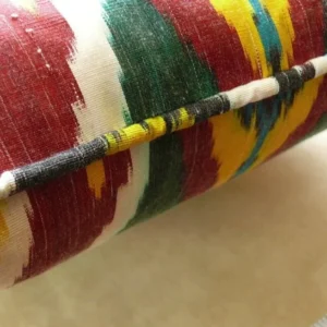 BRUNSCHWIG & FILS SILK IKAT PILLOW BRUNSCHWIG & FILS SILK IKAT PILLOW