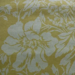 JANE CHURCHILL FLOWER PRINT YELLOW WHITE LAMPTON 1.5 yd JANE CHURCHILL FLOWER PRINT YELLOW WHITE LAMPTON 1.5 yd