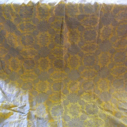 AUTHENTIC FORTUNY DRAPERY "IMPERO" YELLOW GOLD & SILVER 3Panels AUTHENTIC FORTUNY DRAPERY "IMPERO" YELLOW GOLD & SILVER 3Panels