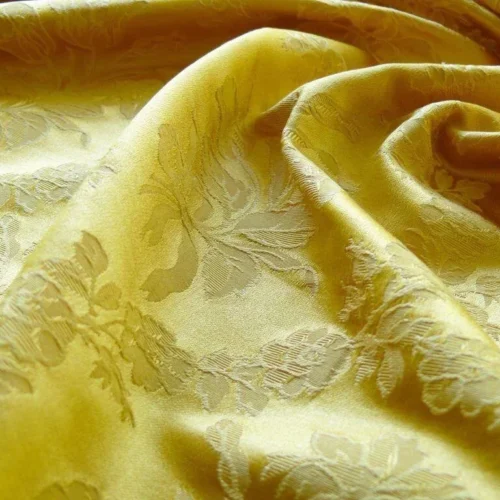 1.3Y SCALAMANDRE VANDERBILT SILK/COTTON GOLD ROSES TULIPS 1.3Y SCALAMANDRE VANDERBILT SILK/COTTON GOLD ROSES TULIPS