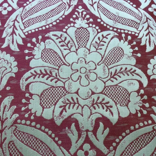 SCALAMANDRE REGGIO RASPBERRY RED SILVER GOLD LG LOTUS MSRP9 SCALAMANDRE REGGIO RASPBERRY RED SILVER GOLD LG LOTUS MSRP$399