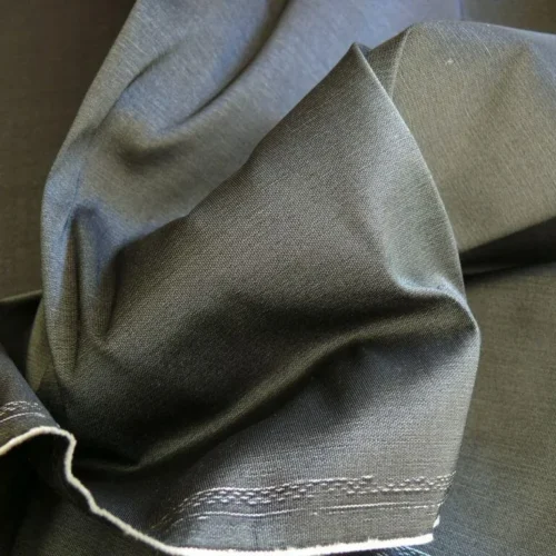 CLARENCE HOUSE CHANGEANT STEEL CHARCOAL THICK TAFFETA BTY CLARENCE HOUSE CHANGEANT STEEL CHARCOAL THICK TAFFETA BTY