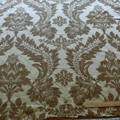 VERVAIN ITALIAN LINEN DAMASK IN MUTED GOLDEN FALL MSRP0 VERVAIN ITALIAN LINEN DAMASK IN MUTED GOLDEN FALL MSRP$200