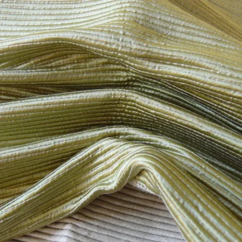 DESIGNER SILK WIDE RIBBED AQUA GREEN STUNNING 2.2lbs/YARD! DESIGNER SILK WIDE RIBBED AQUA GREEN STUNNING 2.2lbs/YARD!