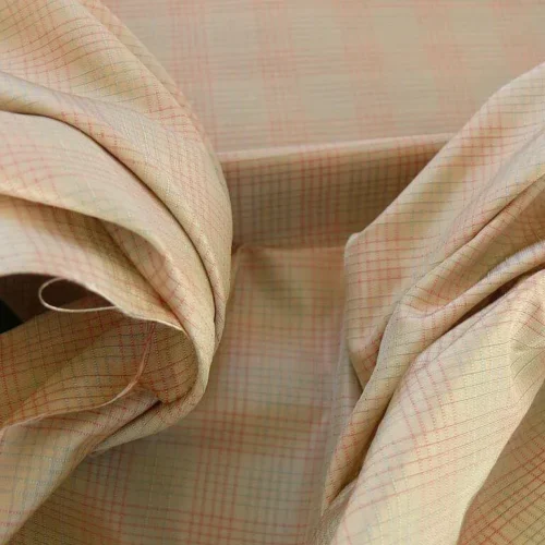 LEE JOFA STATELY SILK TAFFETA PLAID PEONY PINK GREEN MSRP9 LEE JOFA STATELY SILK TAFFETA PLAID PEONY PINK GREEN MSRP$299