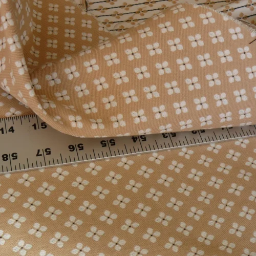 SCALAMANDRE TRELLIS JARQUARD WHITE BURLAP TAN