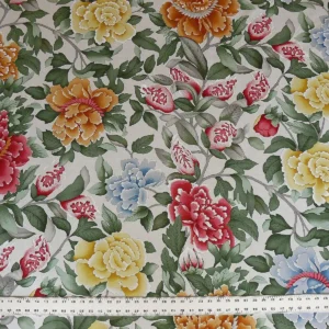 BRUNSCHWIG & FILS LORENZO RUBELLI "LAHORE" HUGE TREE PEONY BRUNSCHWIG & FILS LORENZO RUBELLI "LAHORE" HUGE TREE PEONY