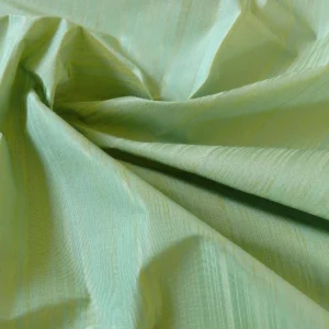 SCALAMANDRE MIRAGE 100% SILK SELF STRIE SPRING GREEN SILK TAFFET SCALAMANDRE MIRAGE 100% SILK SELF STRIE SPRING GREEN SILK TAFFET
