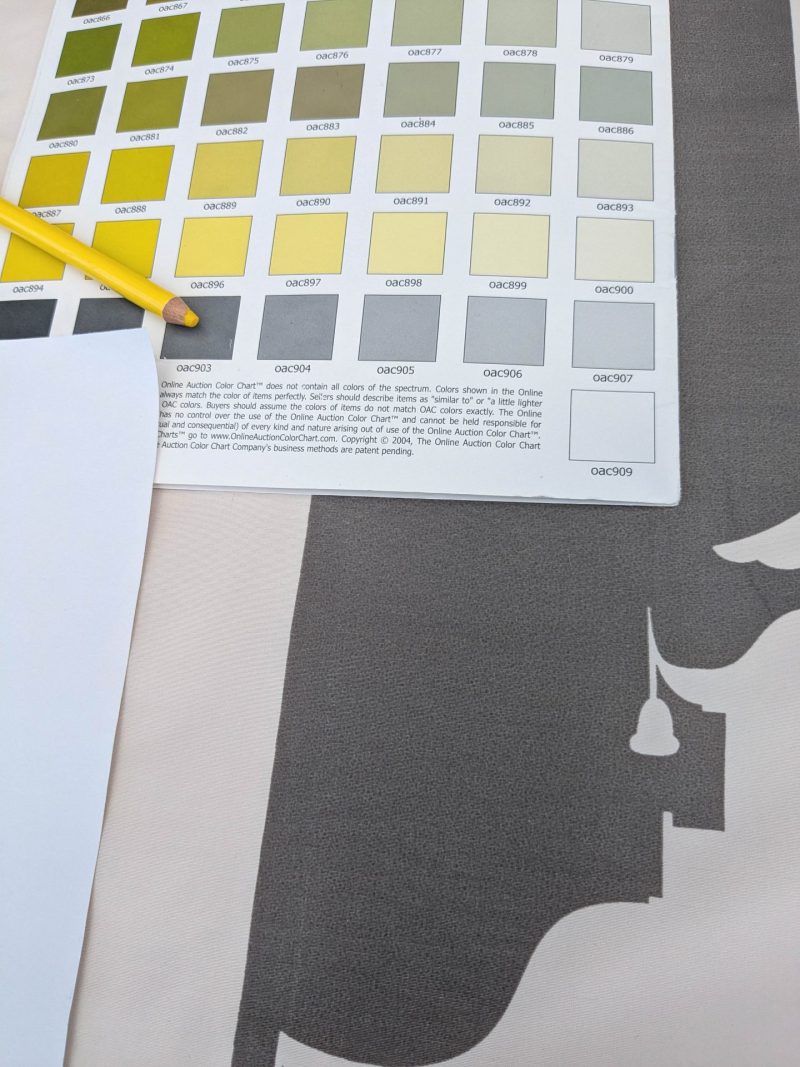 PXL_20250904_183943975 BY Yard Brunschwig & Fils Charlotte Moss "Ting" Silk Taffeta Black White Pavilion Print