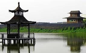 Ting BY Yard Brunschwig & Fils Charlotte Moss "Ting" Silk Taffeta Black White Pavilion Print