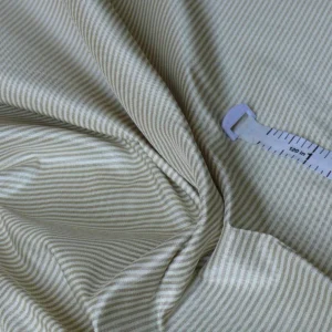 G. P. & J. BAKER LEE JOFA WHITE COFFEE PIN STRIPE SILK TAFFETA9Y G. P. & J. BAKER LEE JOFA WHITE COFFEE PIN STRIPE SILK TAFFETA9Y