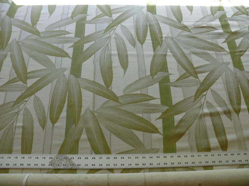 1.9Y BRUNSCHWIG & FILS BAMBOO MYANMAR FIGURED WOVEN SILK BAMBOO 1.9Y BRUNSCHWIG & FILS BAMBOO MYANMAR FIGURED WOVEN SILK BAMBOO