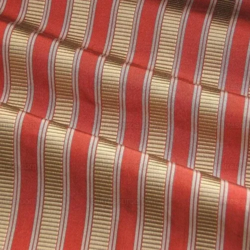 Scalamandre 100%Silk Shirred Stripe Red Bronze MSRP2/Y Scalamandre 100%Silk Shirred Stripe Red Bronze MSRP$322/Y