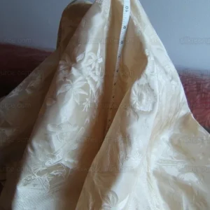 DSCF4925.jpg 100%silk Chinoisery Music Garden Toile "pearl" Pearly White Superb Quality
