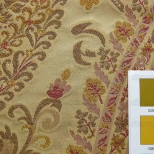 P1110540.jpg by yard Special Order By Yard Fab 100% Silk Lampas Cashmere Paisley "claret" Red Pink MSRP USD200+/yard