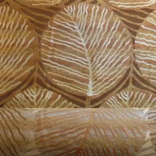 100% SILK LAMPAS CEDAR TREE “BOMBAY” TAN 100% SILK LAMPAS CEDAR TREE "BOMBAY" TAN