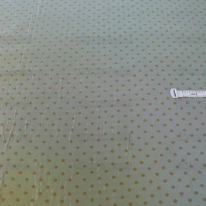 100% SILK DAMASK POLKA DOT "COIN" BLUE 100% SILK DAMASK POLKA DOT "COIN" BLUE