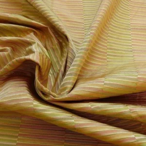 100% SILK JACQUARD PIANO KEY TEXTURE "CARNIVAL" GOLD 100% SILK JACQUARD PIANO KEY TEXTURE "CARNIVAL" GOLD