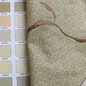 Brunschwig & Fils Imperial Lotus Print Chinoisery Vase Stunning