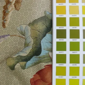 Brunschwig & Fils Imperial Lotus Print Chinoisery Vase Stunning