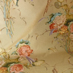 Brunschwig & Fils Imperial Lotus Print Chinoisery Vase Stunning