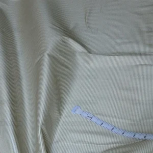 P1260514.jpg G. P. & J. Baker Lee Jofa White Coffee Pin Stripe Silk Taffeta9y