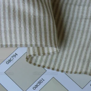 P1260518.jpg G. P. & J. Baker Lee Jofa White Coffee Pin Stripe Silk Taffeta9y