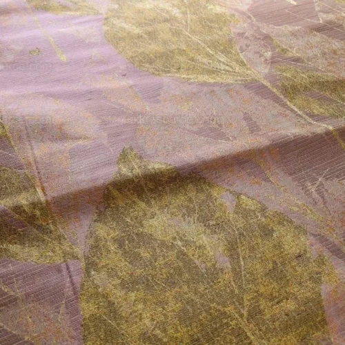 100% SILK LAMPAS WITHERED LEAF "LILAC" PURPLE 100% SILK LAMPAS WITHERED LEAF "LILAC" PURPLE
