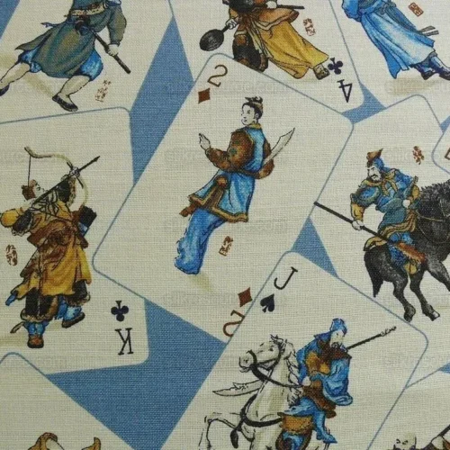 10Y TRAVERS ELIZABETH BENEFIELD FAB MACAU CHINOSERIE LINEN#487 10Y TRAVERS ELIZABETH BENEFIELD FAB MACAU CHINOSERIE LINEN#487