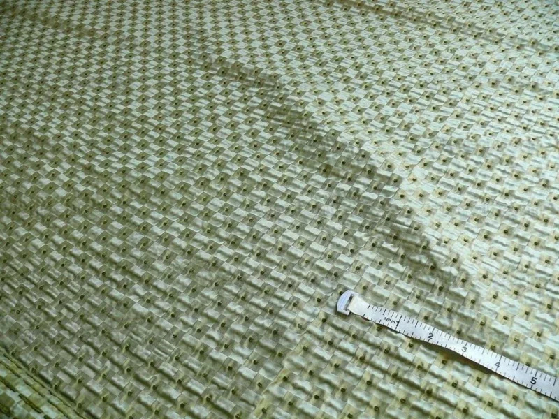 P1350139.jpg Schumacher Italian Silk Mini Check Dot "petit Printemp" Mint Gre