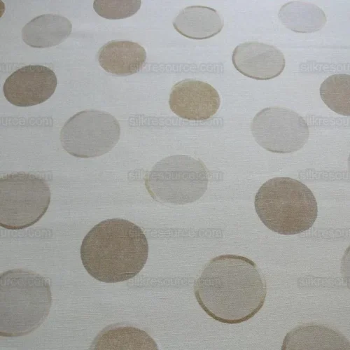 LEE JOFA/GROUNDWORKS CIRCO PRINT CREAM TAN WHITE LINEN BTY LEE JOFA/GROUNDWORKS CIRCO PRINT CREAM TAN WHITE LINEN BTY