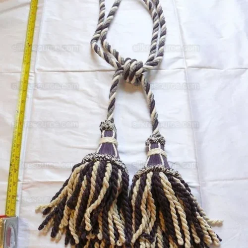 LEE JOFA CANTAL TIEBACK TASSEL TIEBACK-DOUBLE LILAC DEEP PURPLE LEE JOFA CANTAL TIEBACK TASSEL TIEBACK-DOUBLE LILAC DEEP PURPLE