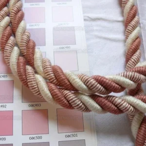 Lee Jofa Cantal Tieback Tassel Tieback-double Coral Red