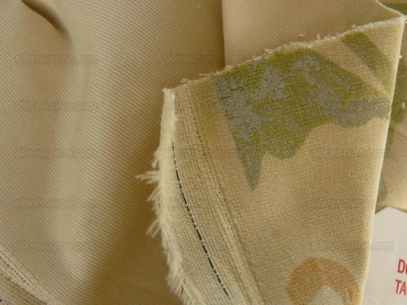 P1370357.jpg Kravet Rubino Printed Italian Velvet Spearmint Green Gold Bty MSRP USD 330/Y