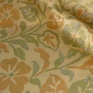 P1370358.jpg Kravet Rubino Printed Italian Velvet Spearmint Green Gold Bty MSRP USD 330/Y