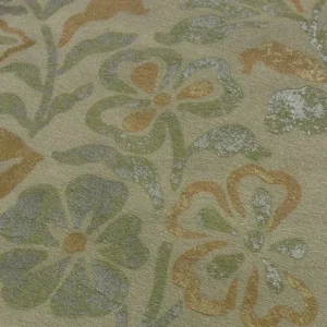 P1370359.jpg Kravet Rubino Printed Italian Velvet Spearmint Green Gold Bty MSRP USD 330/Y