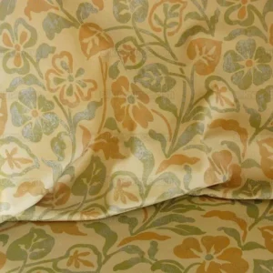 P1370363.jpg Kravet Rubino Printed Italian Velvet Spearmint Green Gold Bty MSRP USD 330/Y