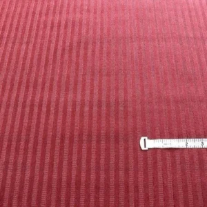2Y KRAVET COUTURE VELVET MEDFIELD STRIPE MERLOT RED COLOR 919 2Y KRAVET COUTURE VELVET MEDFIELD STRIPE MERLOT RED COLOR 919