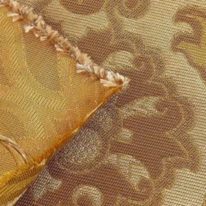 P1370654.jpg Lee Jofa Crescent Silk Damask Gilt Gold Bty MSRP USD 198/Y