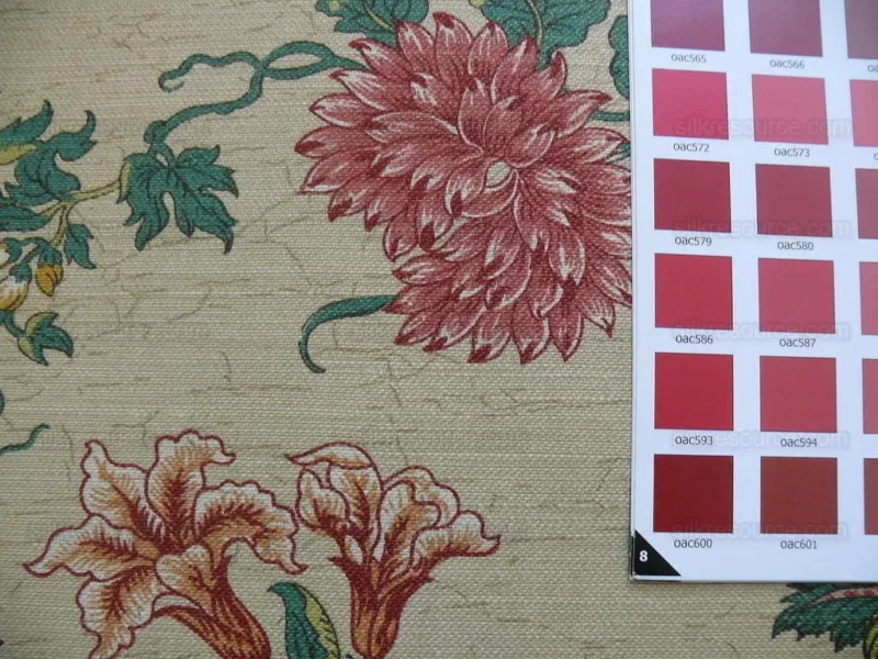 P1380816.jpg Magnificent!! Lee Jofa Gugarat Linen Peony Tree Of Life Straw Beige