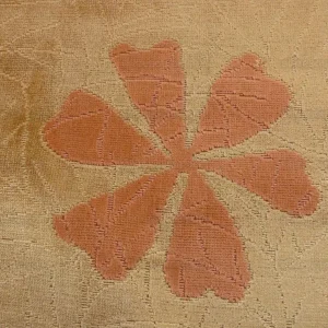 P1390382.jpg 4.65y Lee Jofa Marguerite Velvet Woven Flower & Star Velvet