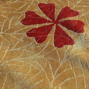 P1390387.jpg 3.5y Lee Jofa Marguerite Velvet Woven Flower & Star Velvet