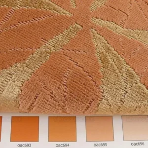 P1390395.jpg 3.5y Lee Jofa Marguerite Velvet Woven Flower & Star Velvet