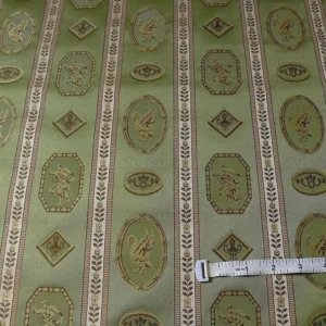 LEE JOFA LE CYGNE STRIPE NEO CLASSIC LEEDA & SWAN "VERT" GREEN S LEE JOFA LE CYGNE STRIPE NEO CLASSIC LEEDA & SWAN "VERT" GREEN S