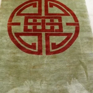 P1390482.jpg 100% Silk Oriental Rug Hand Knotted By Kravet MSRP USD 3325